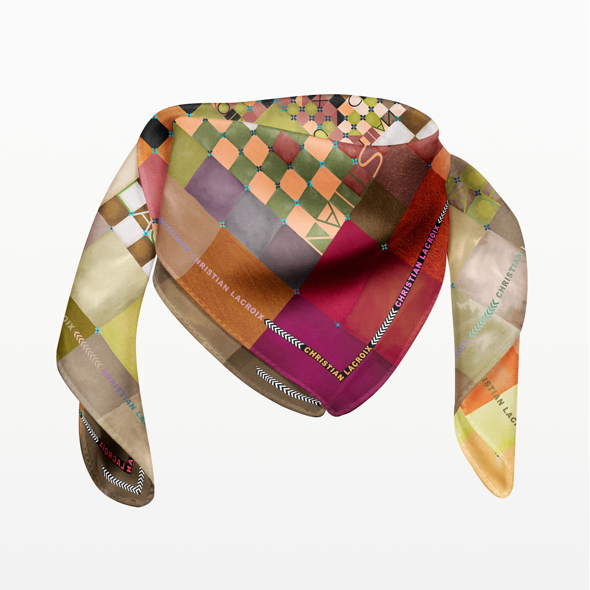 SCARF 90 COLOR GAMES Khaki