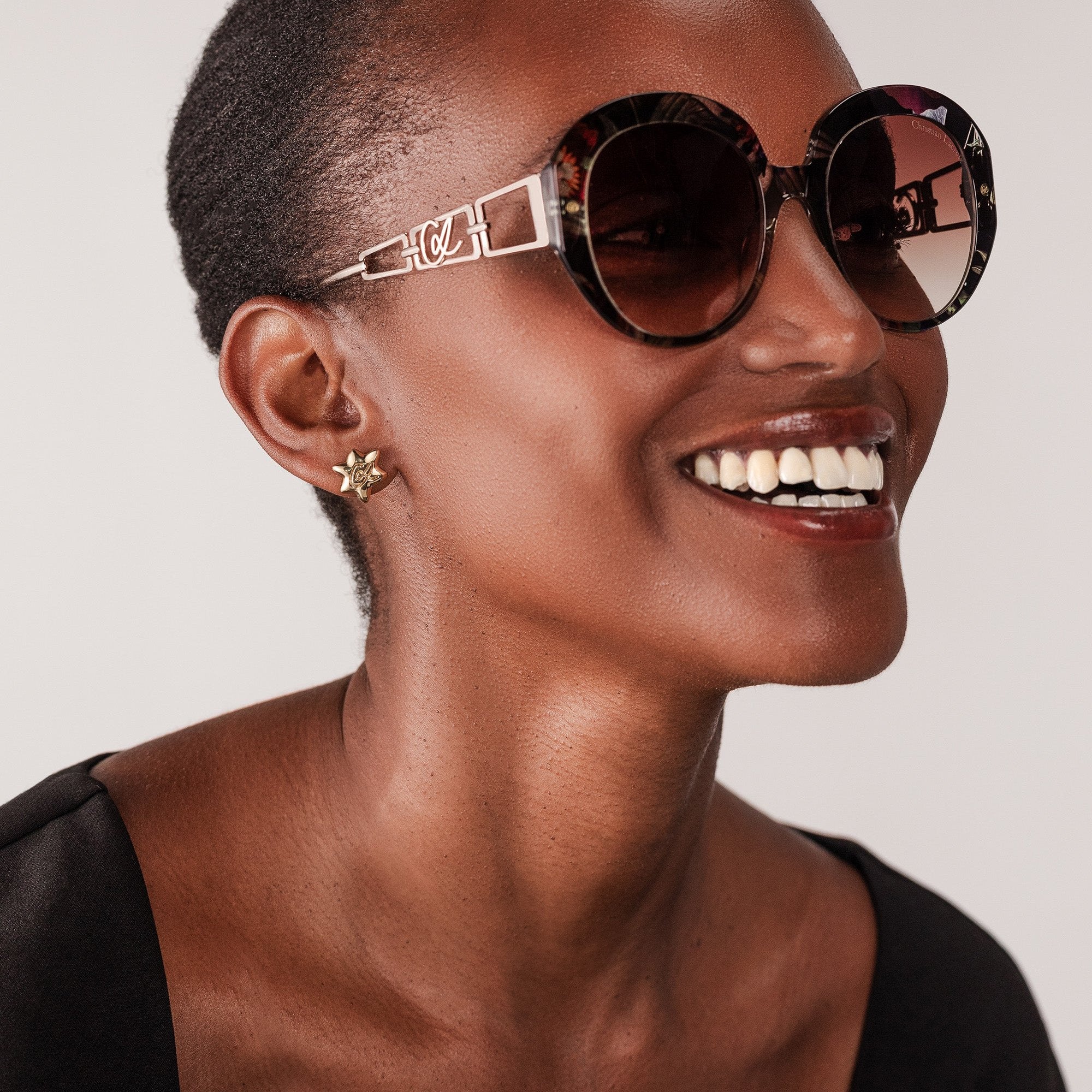 Oversized Metal Round eyewear Atlantis 