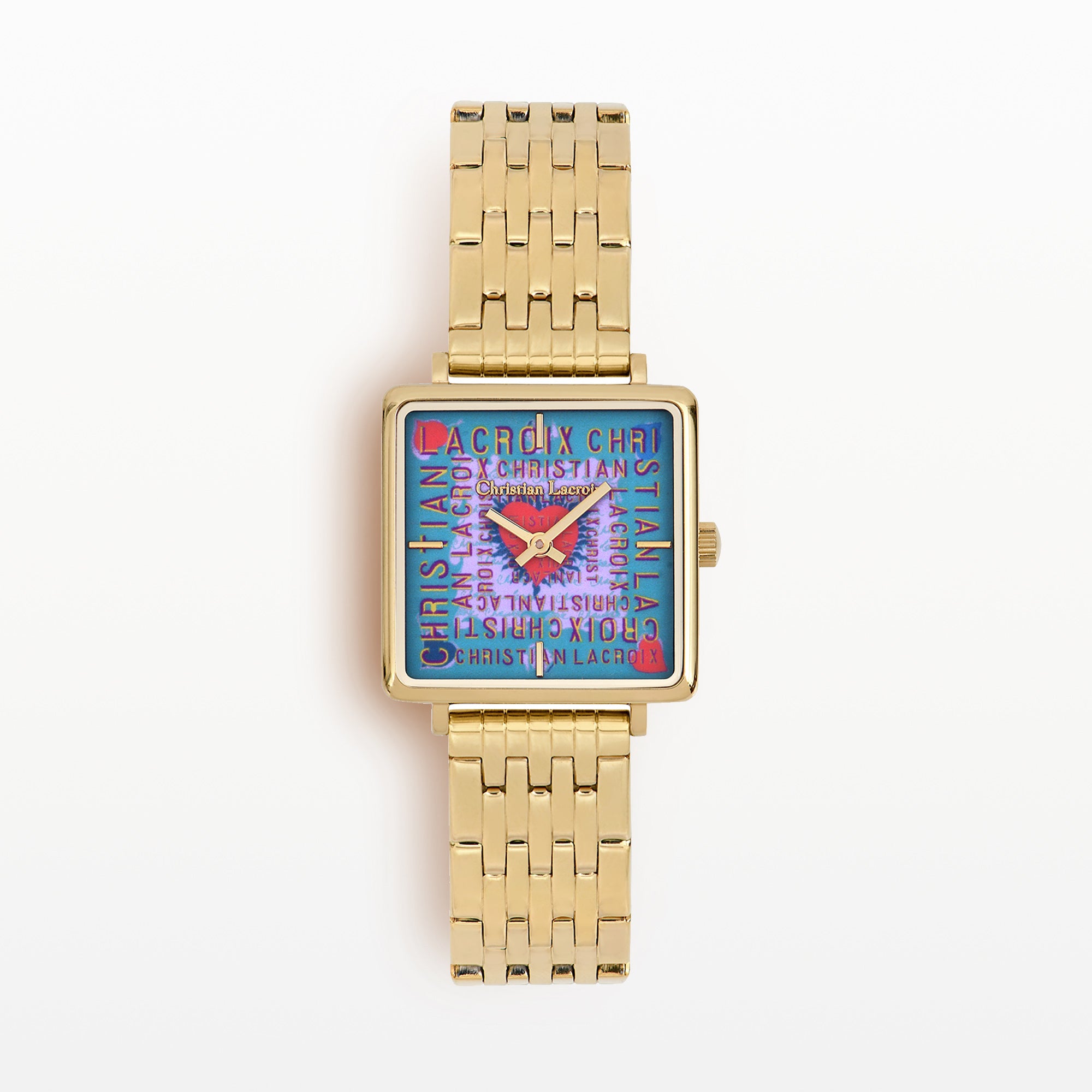 I Love Lacroix Gold Watch