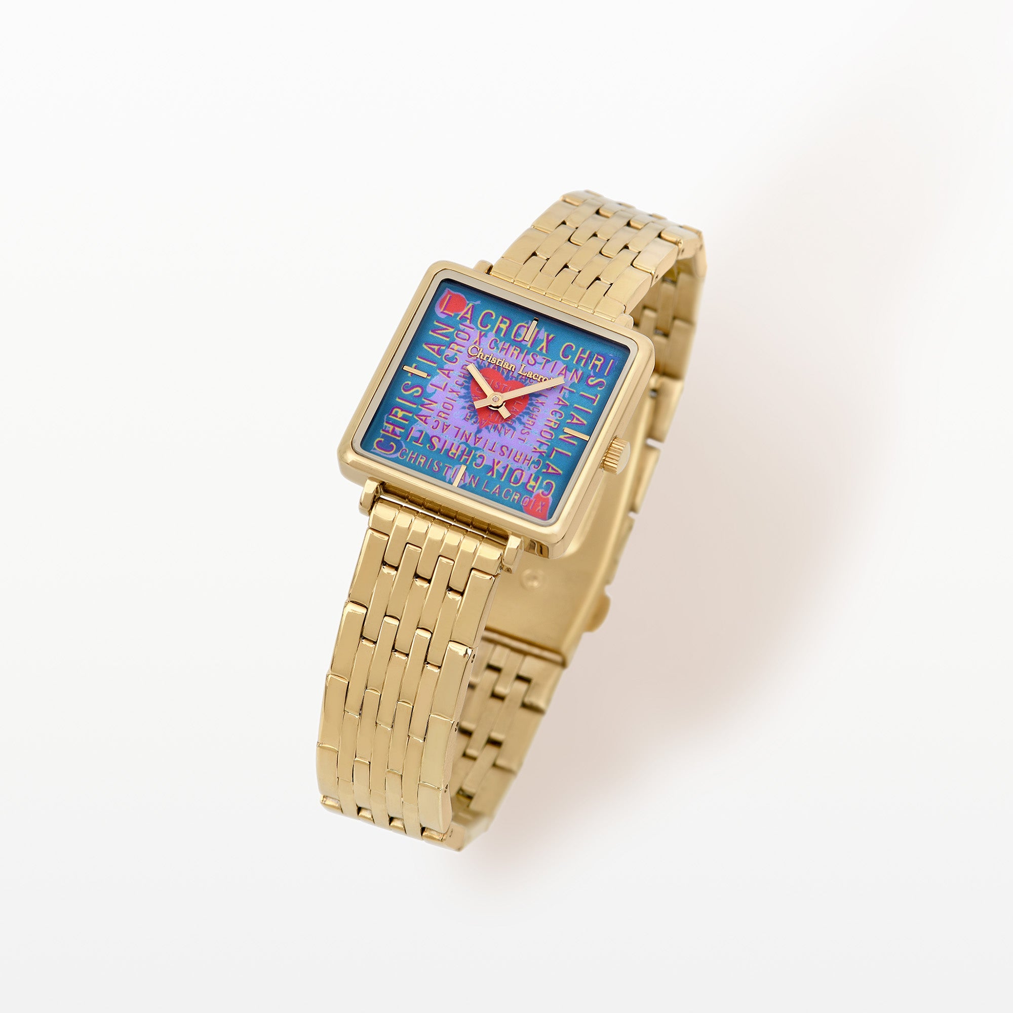 I Love Lacroix Gold Watch