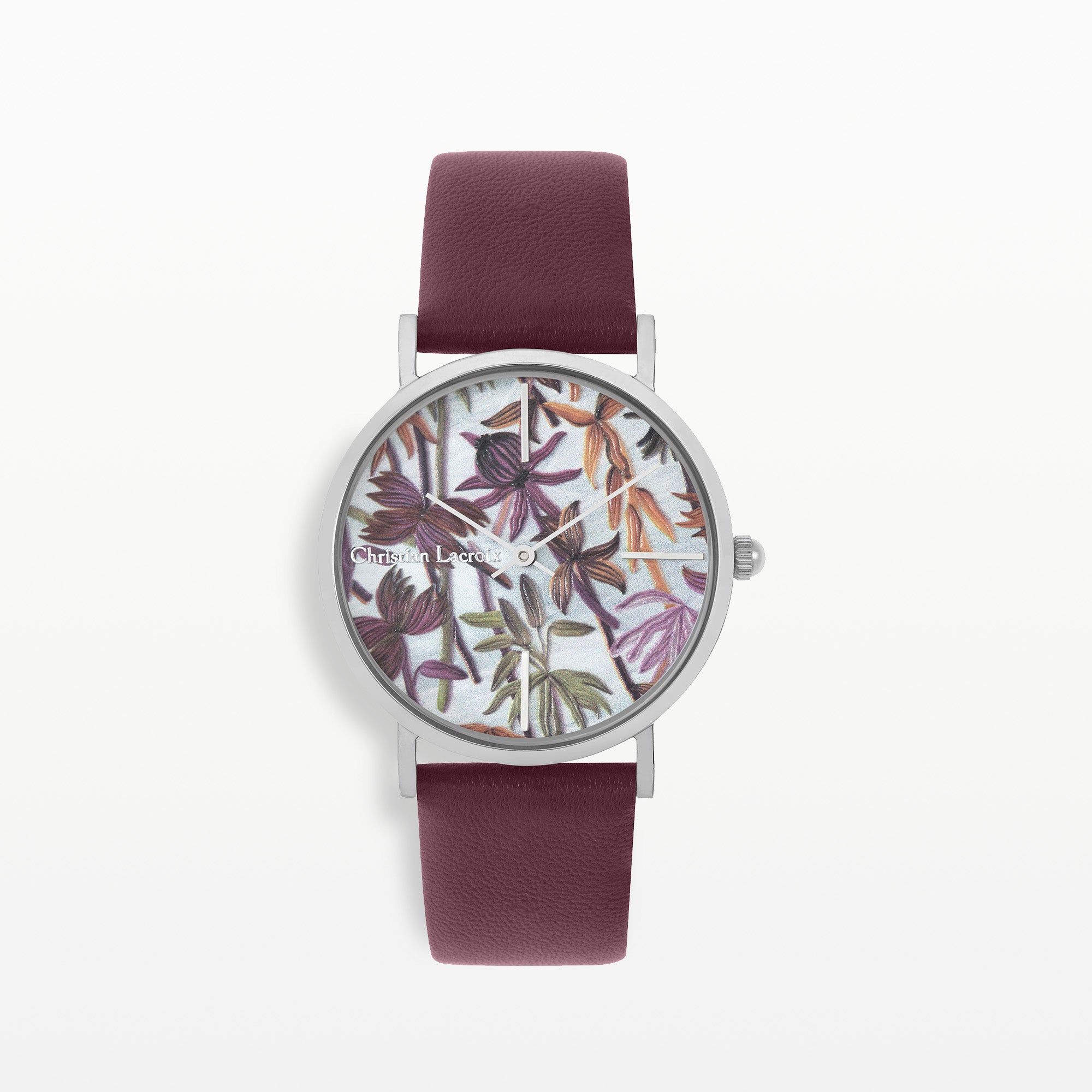 Guatiza watch burgundy